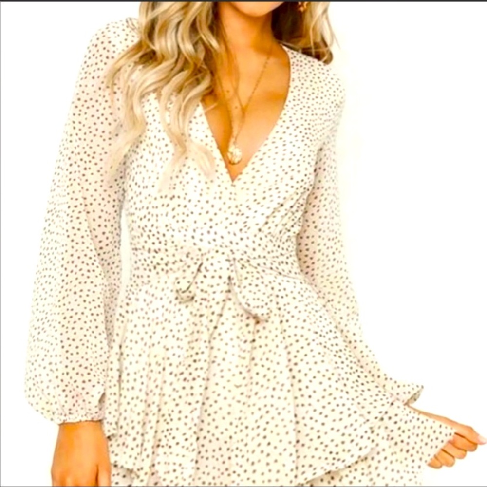 Japna Polka dot dress Sz small